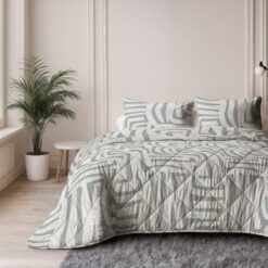 Lazy Dekbed Eran Groen 240 x 200 Met Kussenslopen