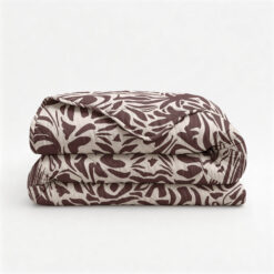 Lazy Dekbed Denzo Rood/Bruin 140 x 200 Met Kussensloop