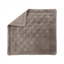 Lazy Dekbed Teddy Taupe/Grijs 140 x 200 Met Kussensloop