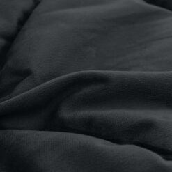Lazy Dekbed Velvet Zwart 200 x 200 Met Luxe Kussenslopen