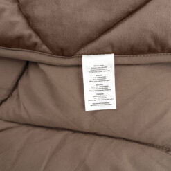 Lazy Dekbed Velvet Taupe/Bruin 140 x 200 Met Kussensloop