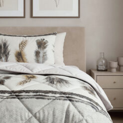 Lazy Dekbed Feathers 3 Zand 140 x 200 Met Kussensloop