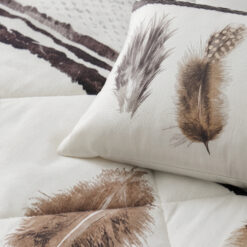 Lazy Dekbed Feathers 3 Zand 140 x 200 Met Kussensloop