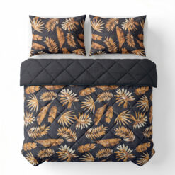 Lazy Dekbed Luisa Zwart 200 x 200 Met Kussenslopen