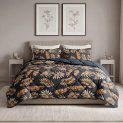 Lazy Dekbed Luisa Zwart 240 x 200 Met Kussenslopen