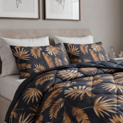 Lazy Dekbed Luisa Zwart 240 x 200 Met Kussenslopen