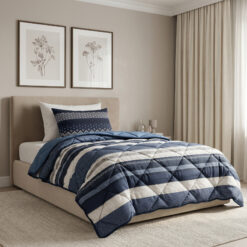 Lazy Dekbed Elisabeth Navy 140 x 200 Met Kussensloop