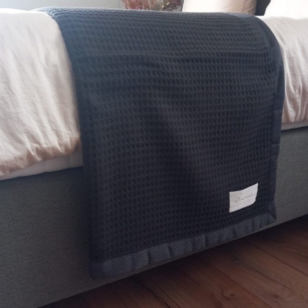 Dommelin Deken Casablanca - Steenkool 260 x 300 cm - Afbeelding 5