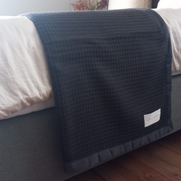 Dommelin Deken Casablanca - Steenkool 260 x 300 cm - Afbeelding 2