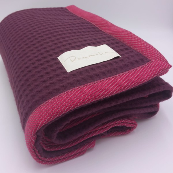 Dommelin Deken Casablanca - Aubergine 160 x 260 cm