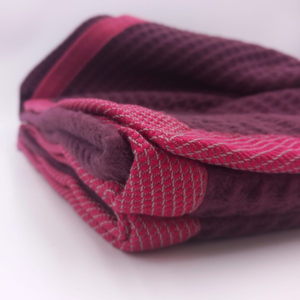 Dommelin Deken Casablanca - Aubergine 160 x 260 cm - Afbeelding 4