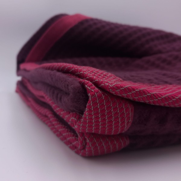 Dommelin Deken Casablanca - Aubergine 240 x 260 cm - Afbeelding 4