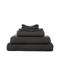 Alternative view of Dommelin Handdoek Gandy Basalt - 90 x 160 cm