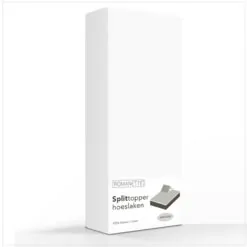 Romanette topper molton met split