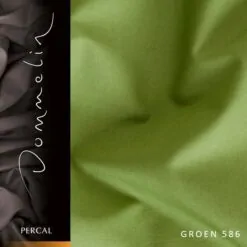 Dommelin-Dekbedovertrek-percal-200TC-Groen
