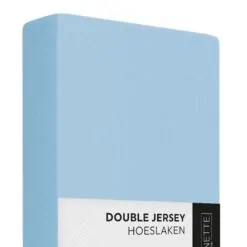 Alternative view of Romanette Hoeslaken Double Jersey Licht Blauw