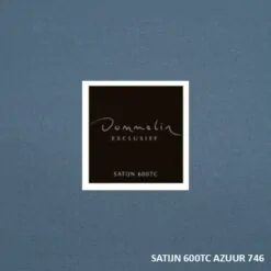 Dommelin Hoeslaken SATIJN 600TC AZUUR 746