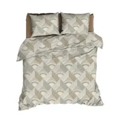 Alternative view of Romanette Dekbedovertrek Katoen Pantheon Beige