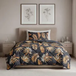 Lazy Dekbed Luisa Zwart 140 x 200 Met Kussensloop